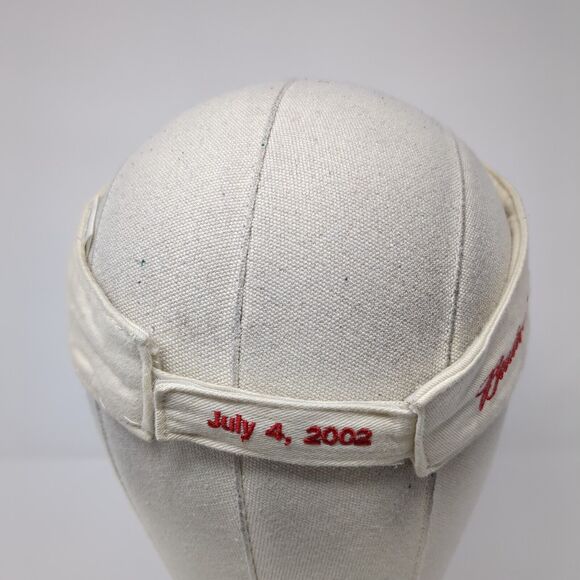 St. Louis Cardinals Strapback Visor Hat Tan One Size Budweiser Blue Wave - Picture 5 of 9